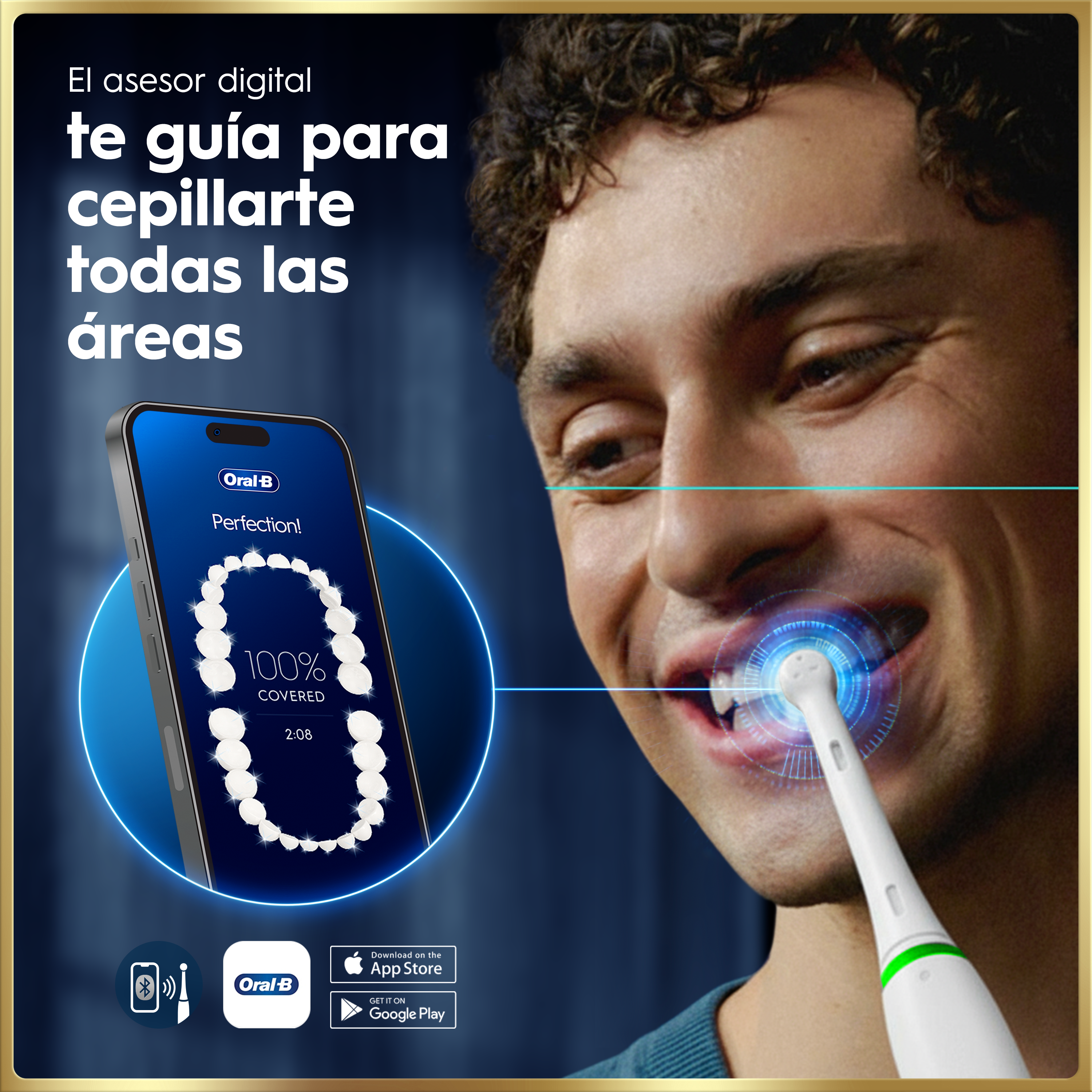 El asesor digital te guía para cepillarte en todas las áreas