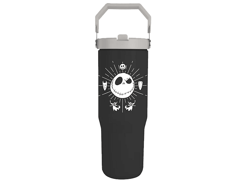 Botella - Sherwood Pesadilla antes de Navidad, 850 ml, Tamaño XL, Negro