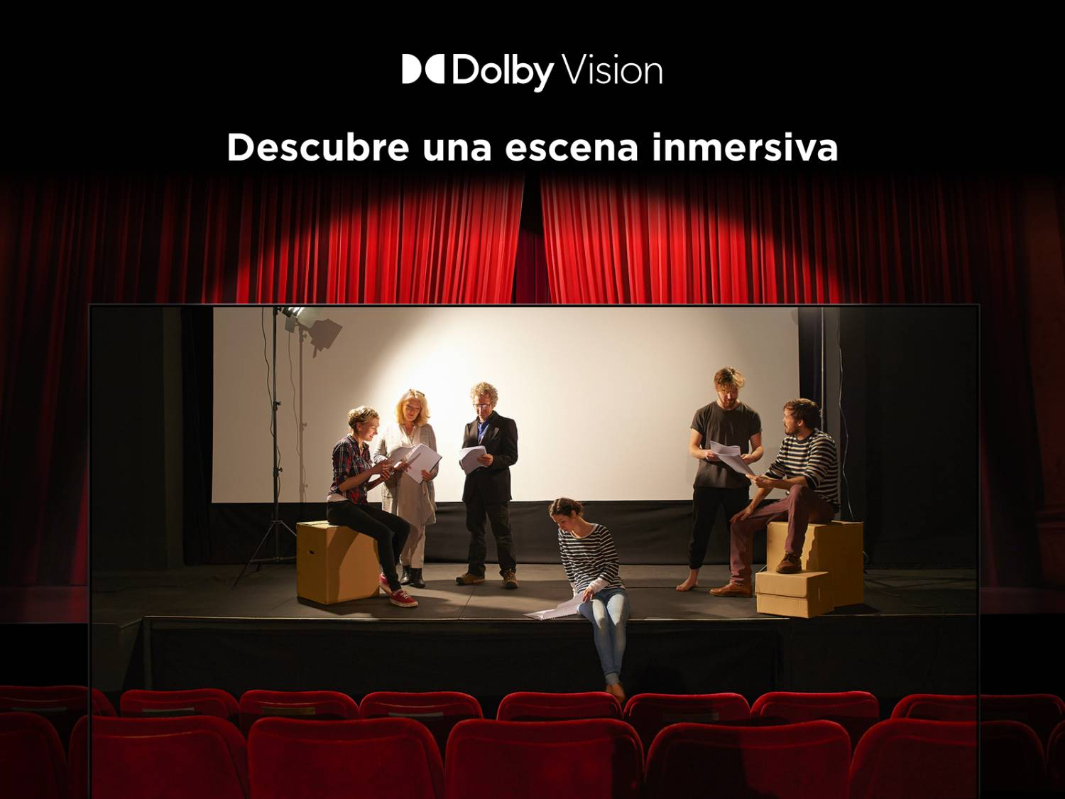 Dolby Vision. Descubre una escena inmersiva.