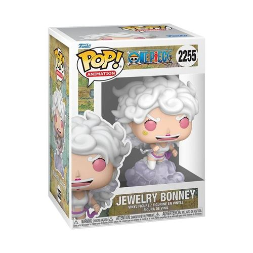 Figura Funko Pop! de vinilo de Jewelry Bonney de One Piece, #2255, en caja.