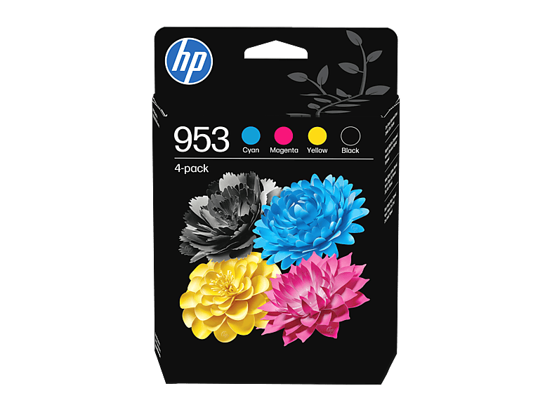 HP 953 Pack d'encre Multi Noir/Cyan/Magenta/Jaune