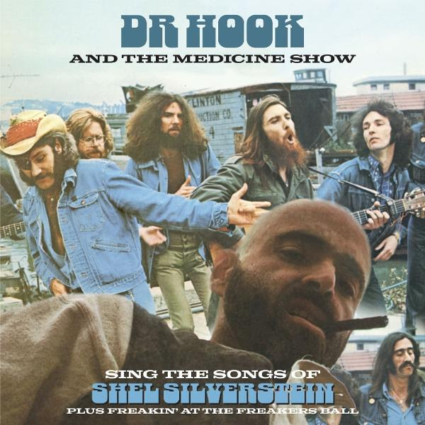 Albumcover von Dr. Hook & The Medicine Show mit Bandmitgliedern und Text.