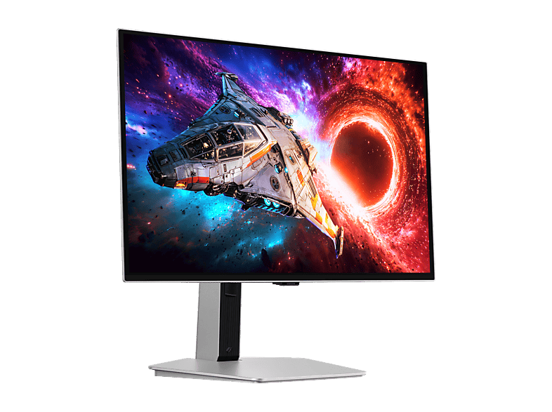 SAMSUNG G80SH 27 Zoll Monitor, UHD 4K, 0,03 ms Reaktionszeit, 250 cd/m², 240 Hz, Silber — Foto 3 von 5