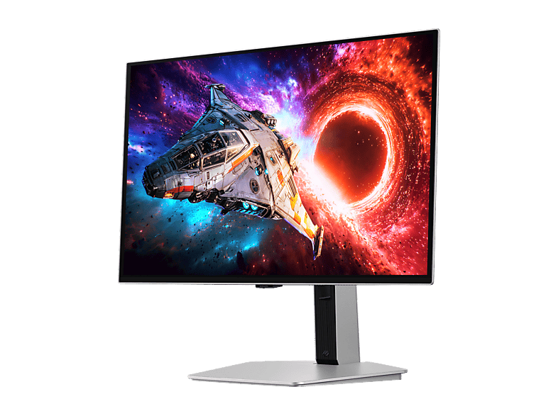 SAMSUNG G80SH 27 Zoll Monitor, UHD 4K, 0,03 ms Reaktionszeit, 250 cd/m², 240 Hz, Silber — Foto 2 von 5