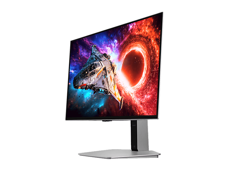 SAMSUNG G80SH 27 Zoll Monitor, UHD 4K, 0,03 ms Reaktionszeit, 250 cd/m², 240 Hz, Silber — Foto 4 von 5