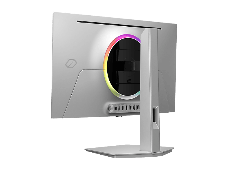 SAMSUNG G80SH 27 Zoll Monitor, UHD 4K, 0,03 ms Reaktionszeit, 250 cd/m², 240 Hz, Silber — Foto 5 von 5
