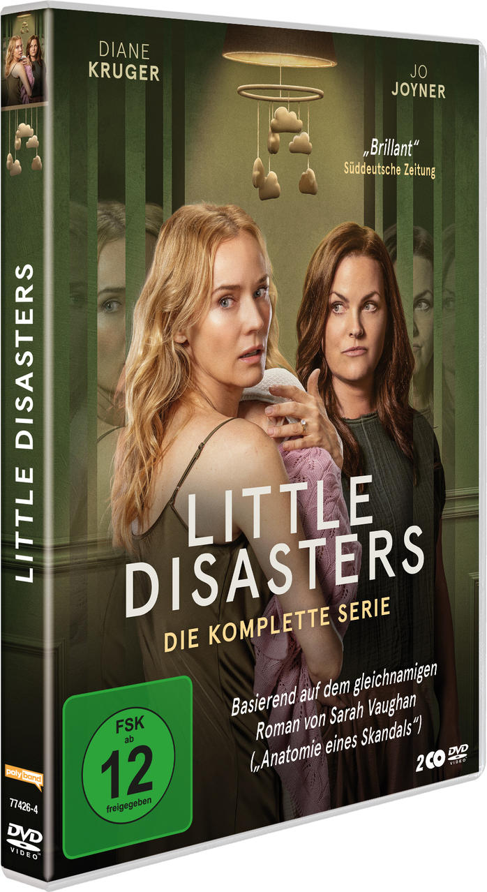 DVD-Cover für 'Little Disasters' mit Diane Kruger und Jo Joyner, FSK 12.