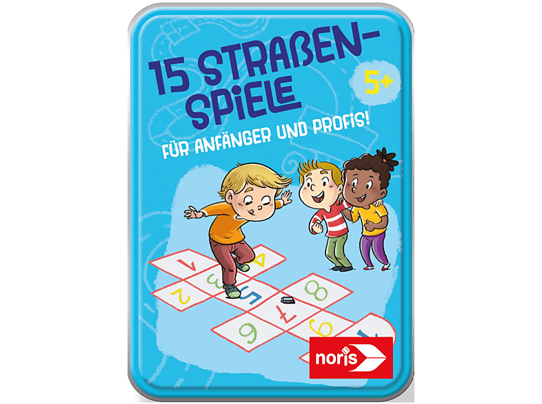 Simba 15 Straßen-Spiele für Anfänger und Profis (ab 5 Jahren) Murmelspiel