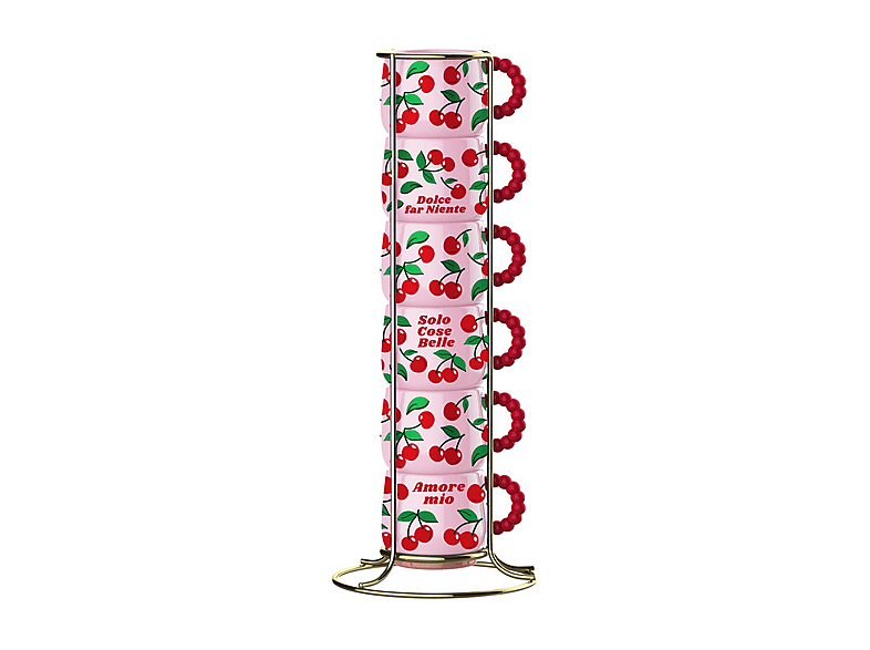 SET TAZZINE BIALETTI 6 IMPILABILI
