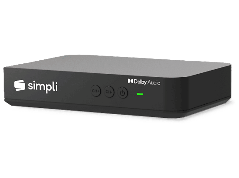 Simplitv ANTENNE Box ZTE B710 T2R mit Antenne; DVB-T2 Receiver