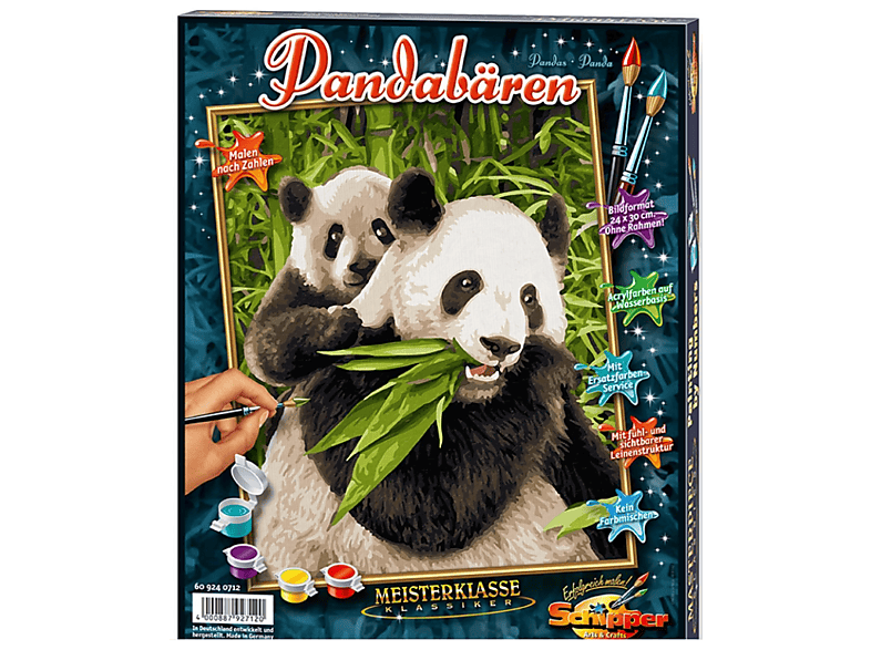 Simba Malen nach Zahlen: Pandabären — Foto 2 von 2