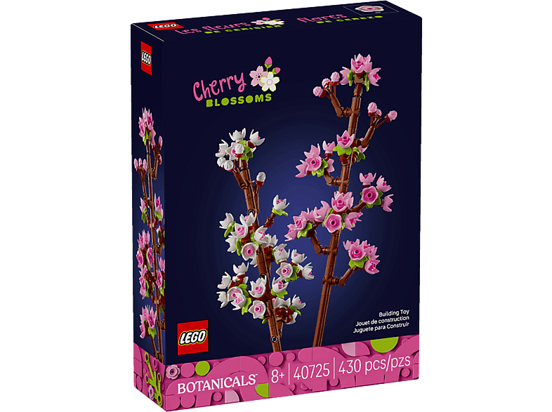 Lego Botanical Collection 40725 Kersenbloesems Bouwstenen Meerkleurig afbeelding