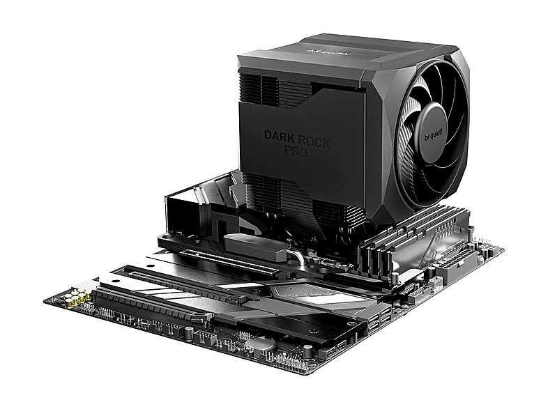 BE QUIET Dark Rock Pro 6 CPU Kühler, Schwarz; CPU Luftkühlung — Foto 3 von 5