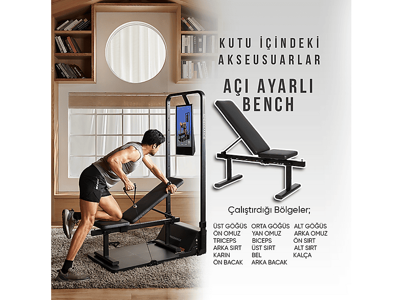 SPEEDIANCE Gym Monster 2 Works Plus (Cihaz ve Açı Ayarlı Bench