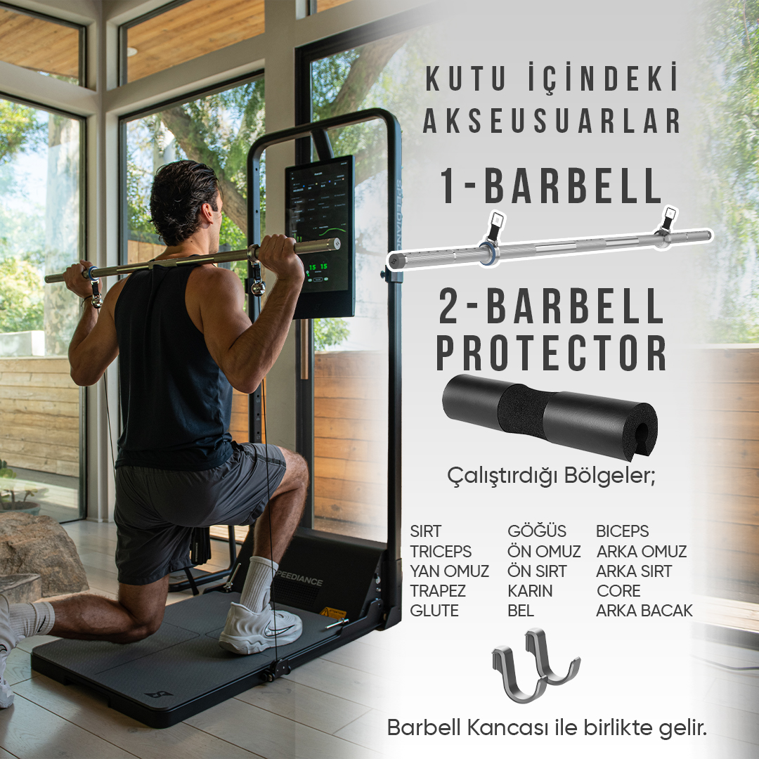 SPEEDIANCE Gym Monster 2 Works Plus (Cihaz ve Açı Ayarlı Bench