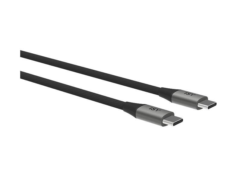 Cable USB-C - ISY IUC-7100, Carga rápida, 100W, 2m, Negro – imagen 3