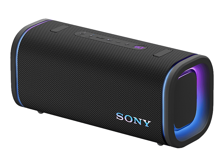 SONY ULT FIELD 5, Tragbarer Bluetooth Lautsprecher (25 Std. Akkulaufzeit, 3.3 kg, IP67 Schutz), Schwarz