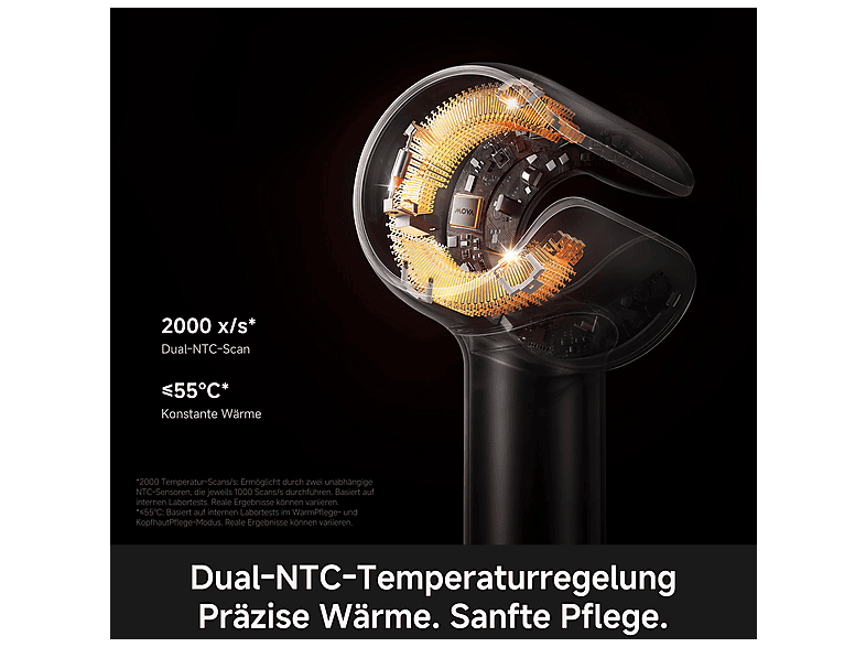 movA AMSU10 Aero C Haarföhn Pink (1800 Watt) — Foto 4 von 5