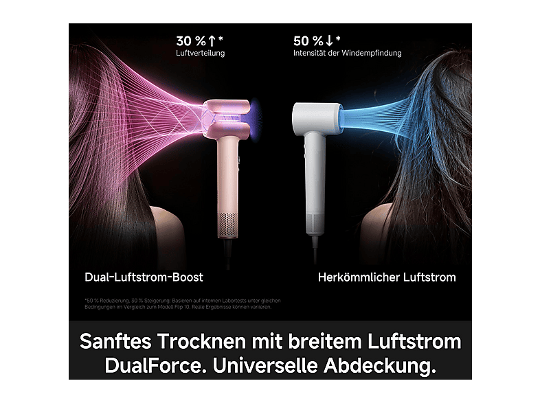movA AMSU10 Aero C Haarföhn Pink (1800 Watt) — Foto 2 von 5