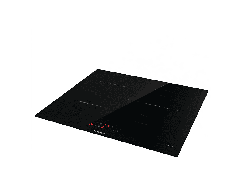 Placa inducción - Hisense HI6321BSCE, Zona XL 32cm, Calentamiento rápido, Zonas conectables, 59 cm, Negro – imagen 2