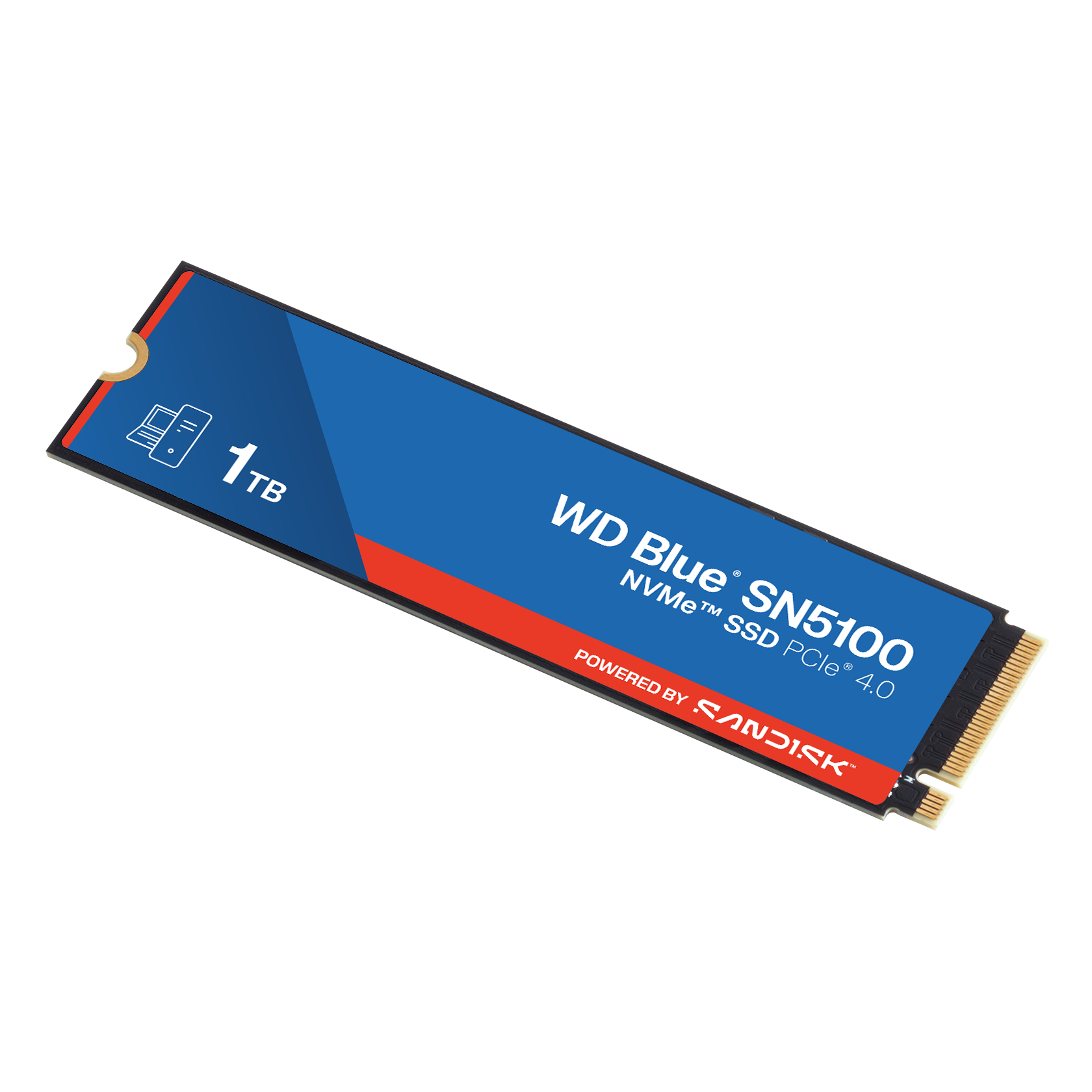 WD Blue SN5100 1TB NVMe SSD PCIe 4.0 Speicherkarte