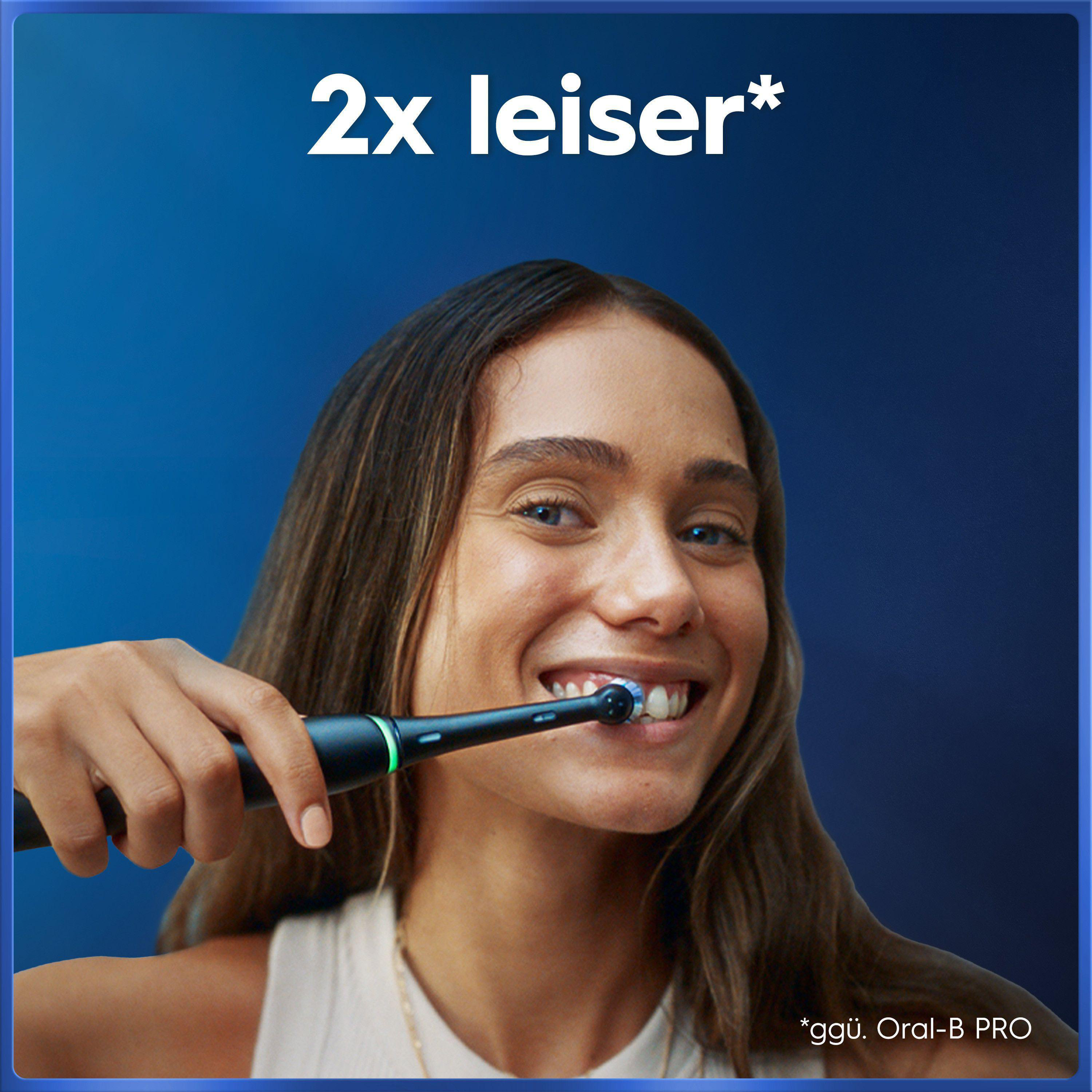 ORAL-B iO Series 5 Duopack, Reiseetui, Elektrische Zahnbrste Matt  Black/Quite White, Reinigungstechnologie: Mikrovibrationen | SATURN