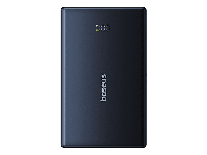 Powerbank - Baseus PicoGo, 10000 mAh, 20W, USB-C y USB-A, Con cable 60W, Carga rápida, Pantalla Led, Negro Cosmic