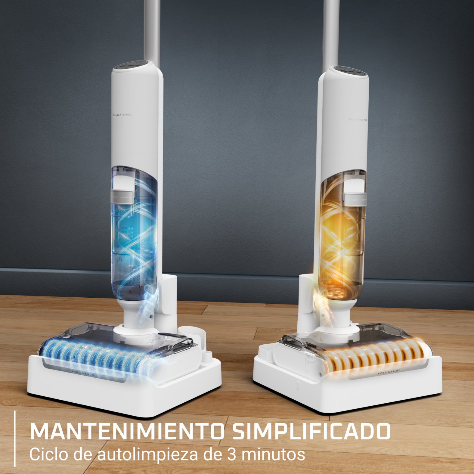 Mantenimiento simplificado. Ciclo de autolimpieza de 3 minutos.