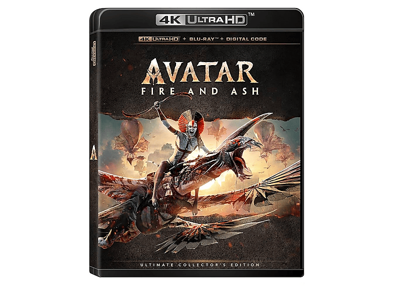 Avatar: Fire and Ash 4K Ultra HD Blu-ray
