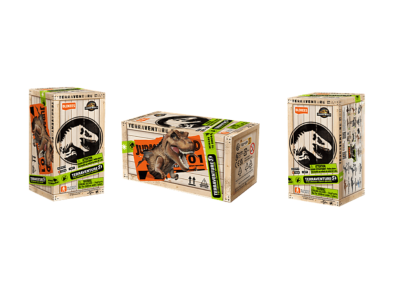 Figura - Magicbox Caja Sorpresa Terraventure Jurassic World 01