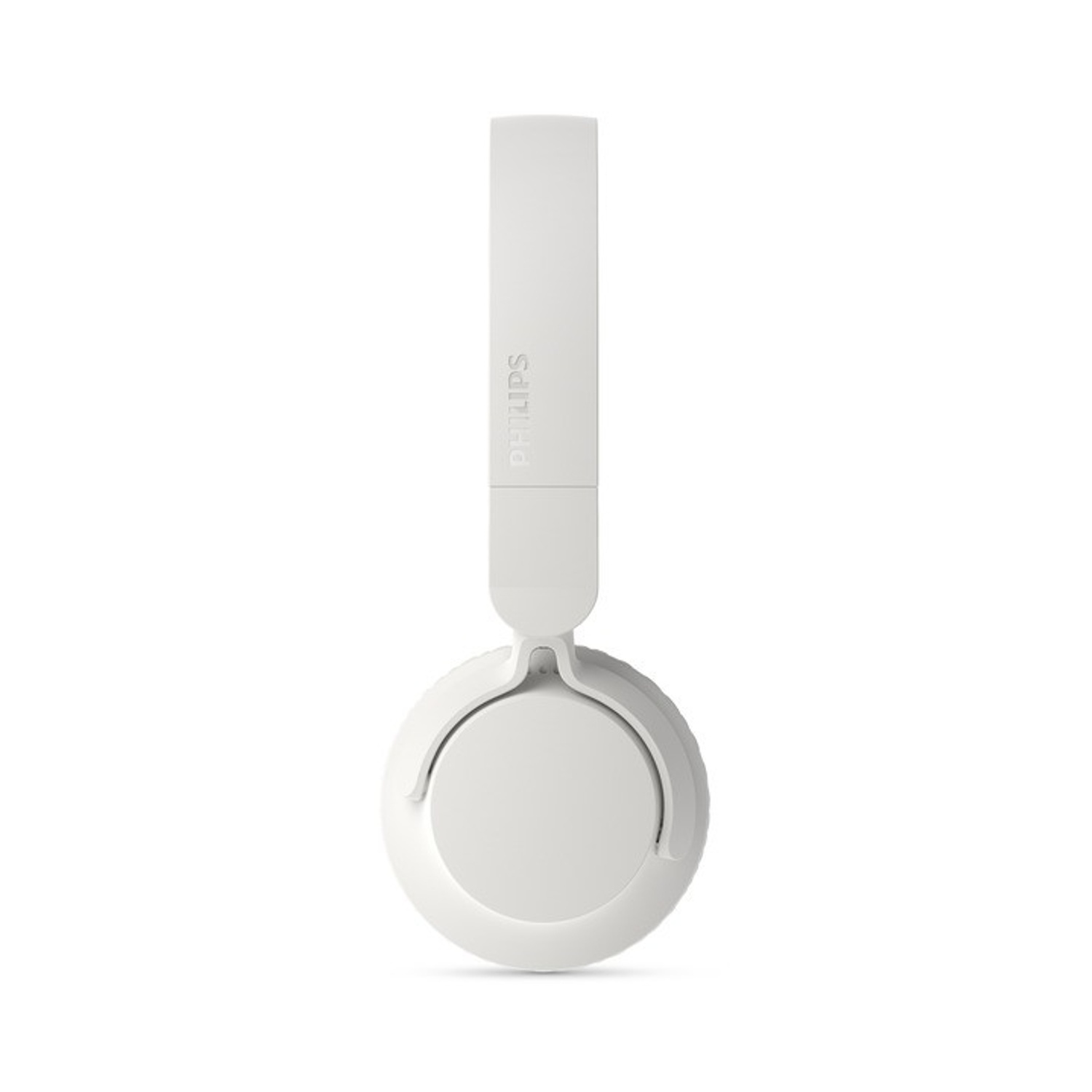 Cuffie Philips bianche con archetto imbottito e padiglioni.