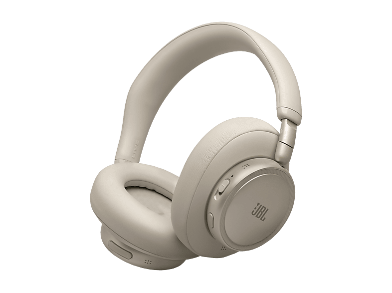 Auriculares inalámbricos - JBL Live 780NC, Circumaurales, Bluetooth, Cancelación activa de ruido (ANC), Sand