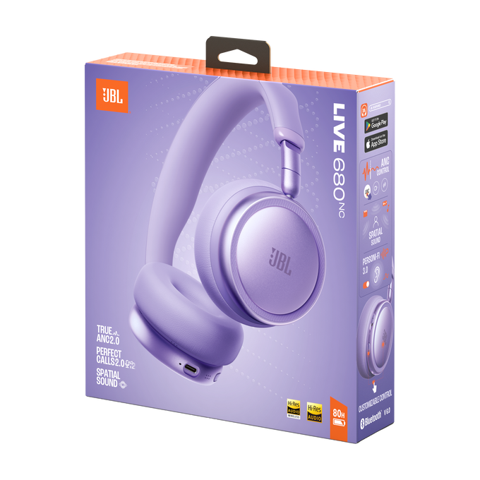 Auriculares inalámbricos - JBL LIVE 680 NC, Supraaurales