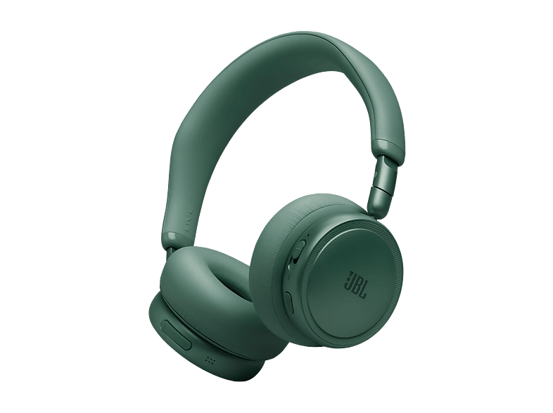 Auriculares inalámbricos - JBL LIVE 680 NC, Supraaurales, Diadema, Bluetooth, Cancelación activa de ruido (ANC), Autonomía 80 h, Verde