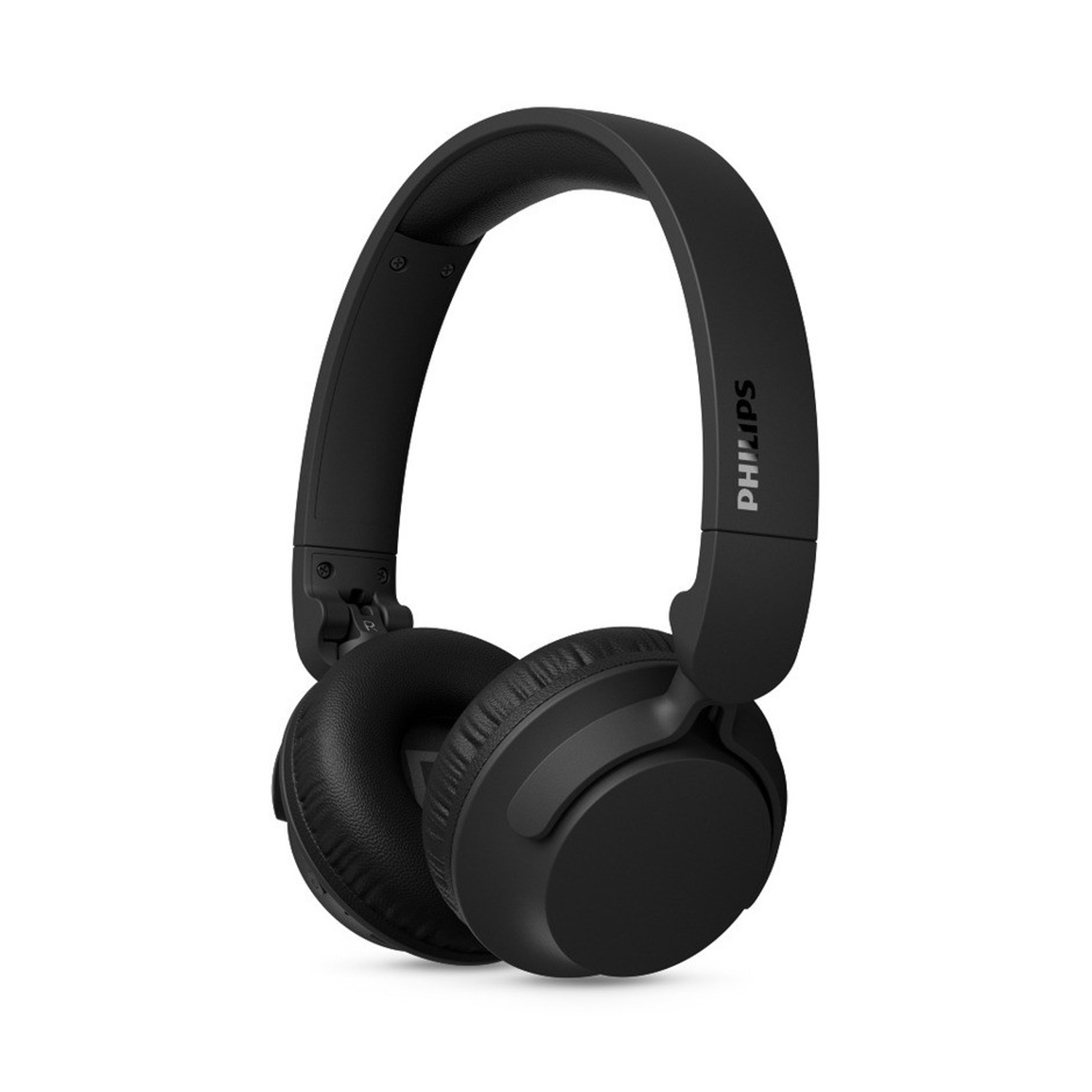 Cuffie Philips nere con padiglioni imbottiti e archetto regolabile.