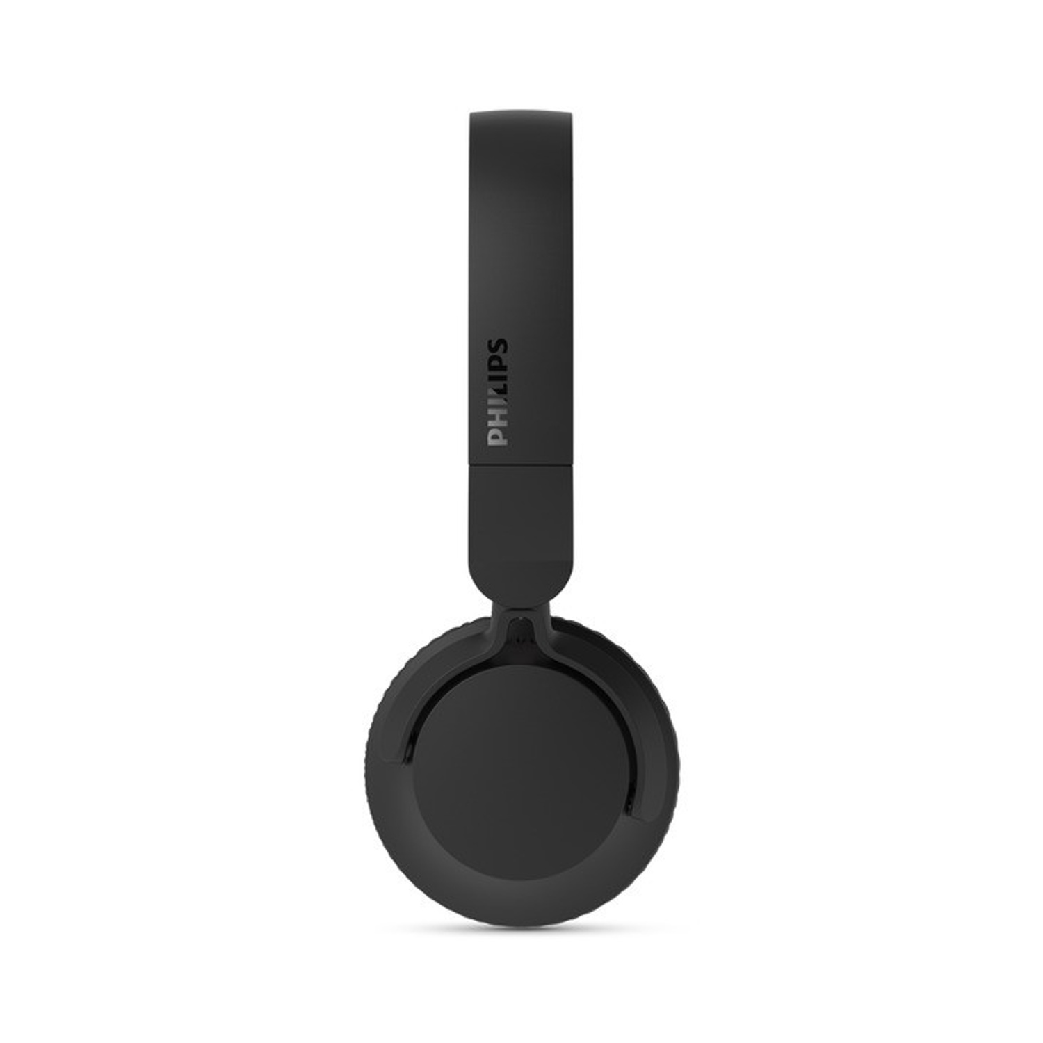 Cuffie Philips nere su sfondo bianco.