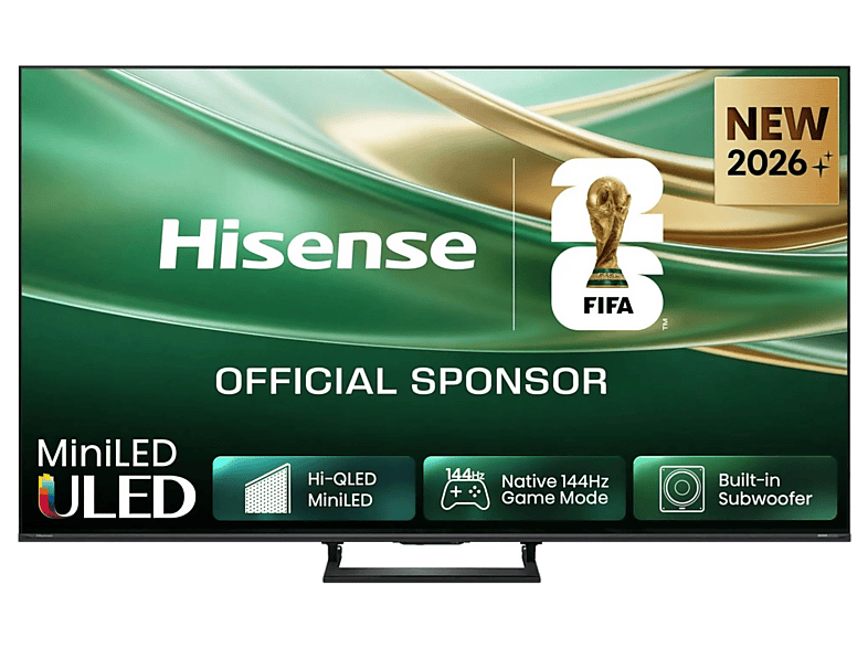 Hisense 55E8S 55" ULED MiniLED 4K 144Hz Smart TV Funkcje AI Dolby Vision Dolby Atmos DTS X HDMI 2.1 DVB-T2