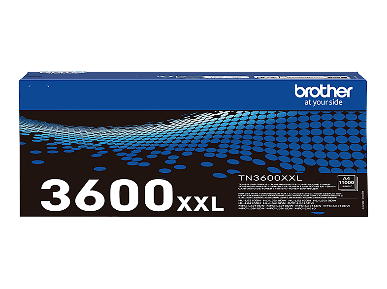 Kaseta z tonerem BROTHER TN-3600XXL Czarny