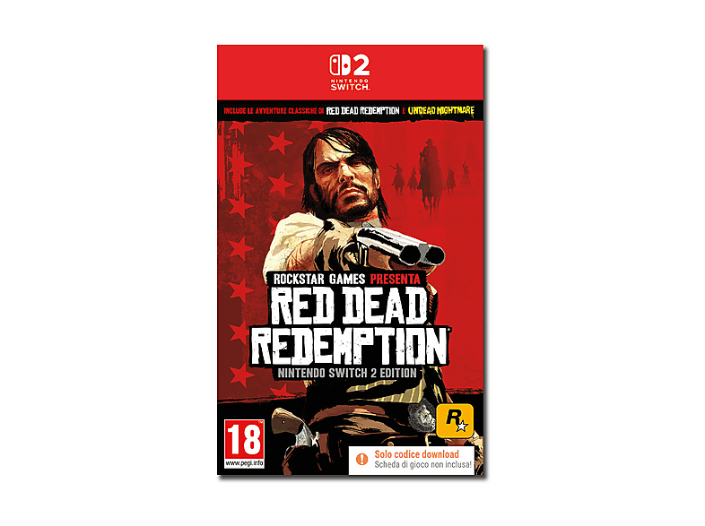 Cidiverte Red Dead Redemption + Undead Nightmare CODICE NINTENDO SWITCH 2