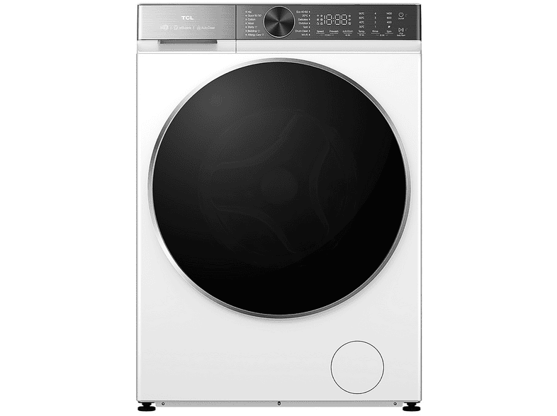 TCL FP1154WA0 LAVATRICE, Caricamento frontale, 11 kg, 21 programmi, Profondità 61,8 cm, Giri 1400 rpm, white, livello rumorosità centrifuga 72 dB(A), Classe A