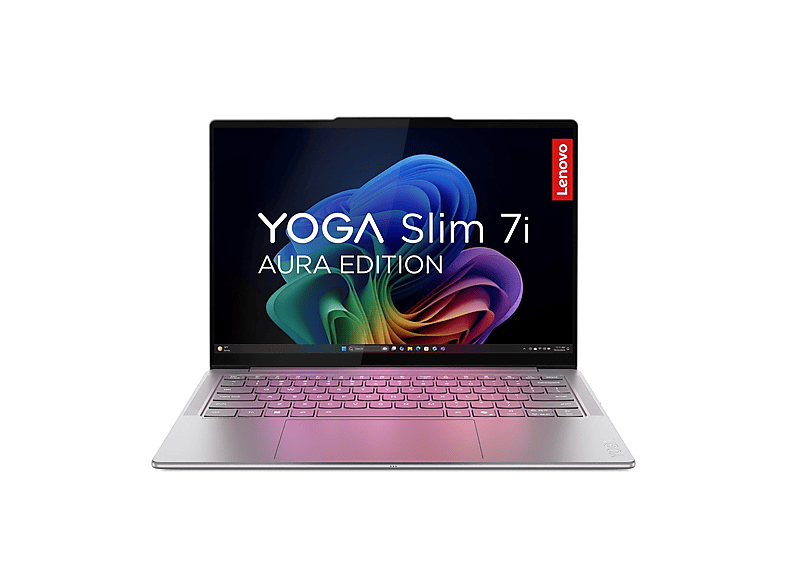 LENOVO Yoga Slim 7I Aura Edition NOTEBOOK, 14 '', processore Intel® Core Ultra 7 256V, Arc™ 140V, RAM 16 GB, 1000 GB SSD, Grey, Windows 11 Home