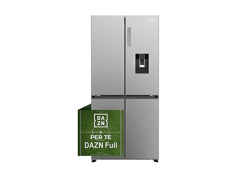 Haier HCR3818DWMM Frigorifero Americano 463 Litri Classe D (Acciaio Inox)