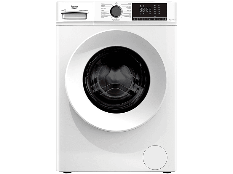 Beko B1W764W SteamCure Lave-linge 7kg 1400 tr/min