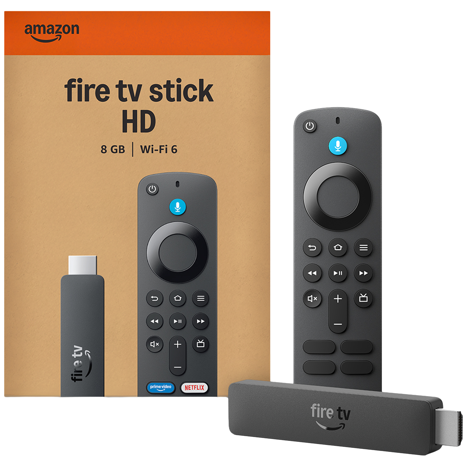 Amazon Fire Tv Stick Hd (2nd Gen) Streaming Media Player Stick