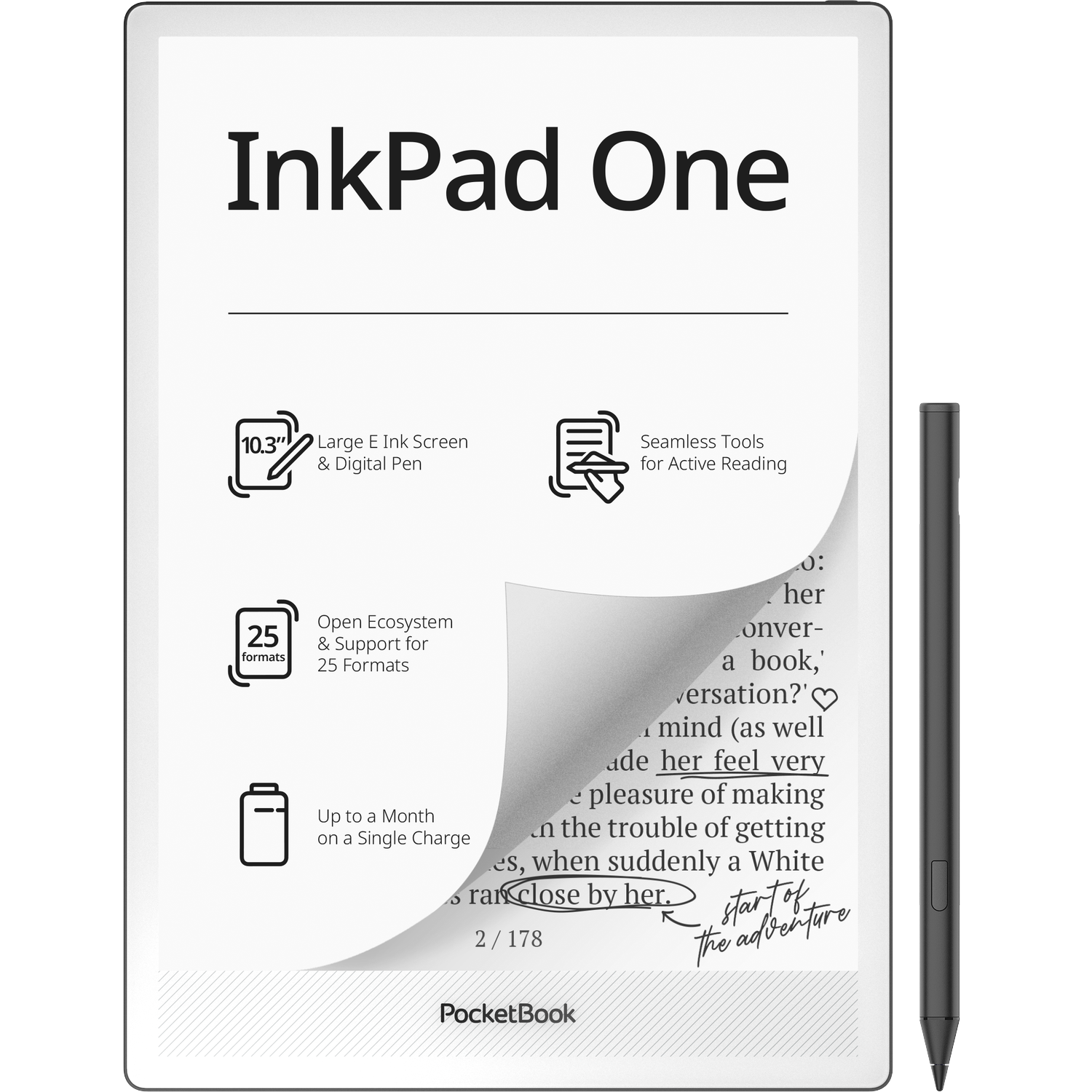 Pocketbook Inkpad One 10.3 Inch 32 Gb