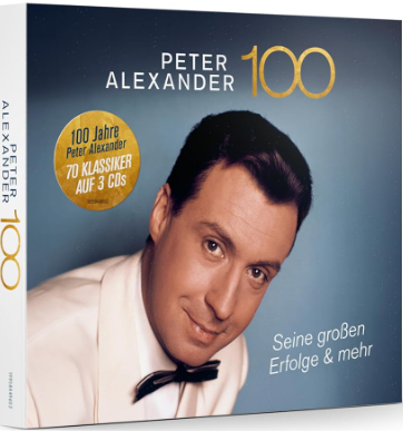 Peter Alexander 100: Seine großen Erfolge & mehr CD-Box mit 70 Klassikern.