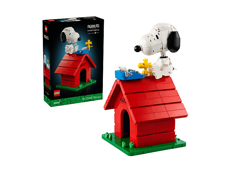 COSTRUZIONI LEGO Ideas Peanuts: la cuccia di Snoopy - 21368