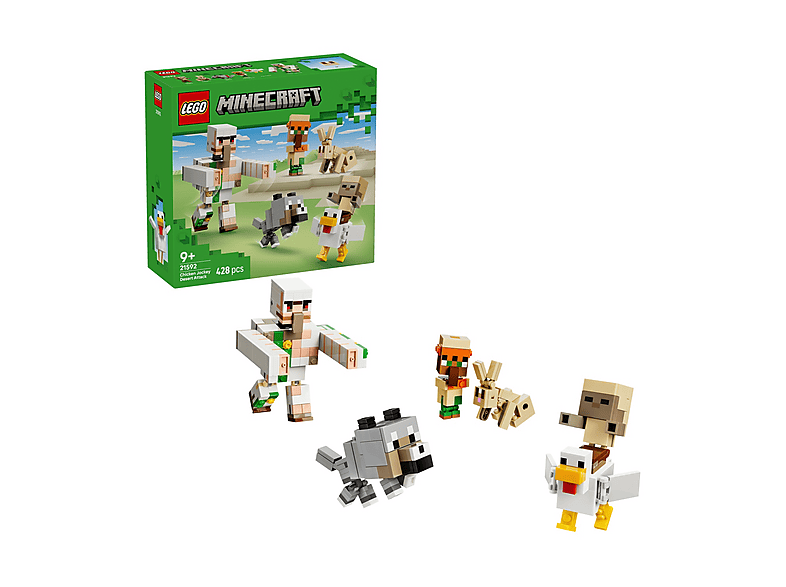 COSTRUZIONI LEGO Minecraft Attacco nel deserto del fantino di polli - 21592