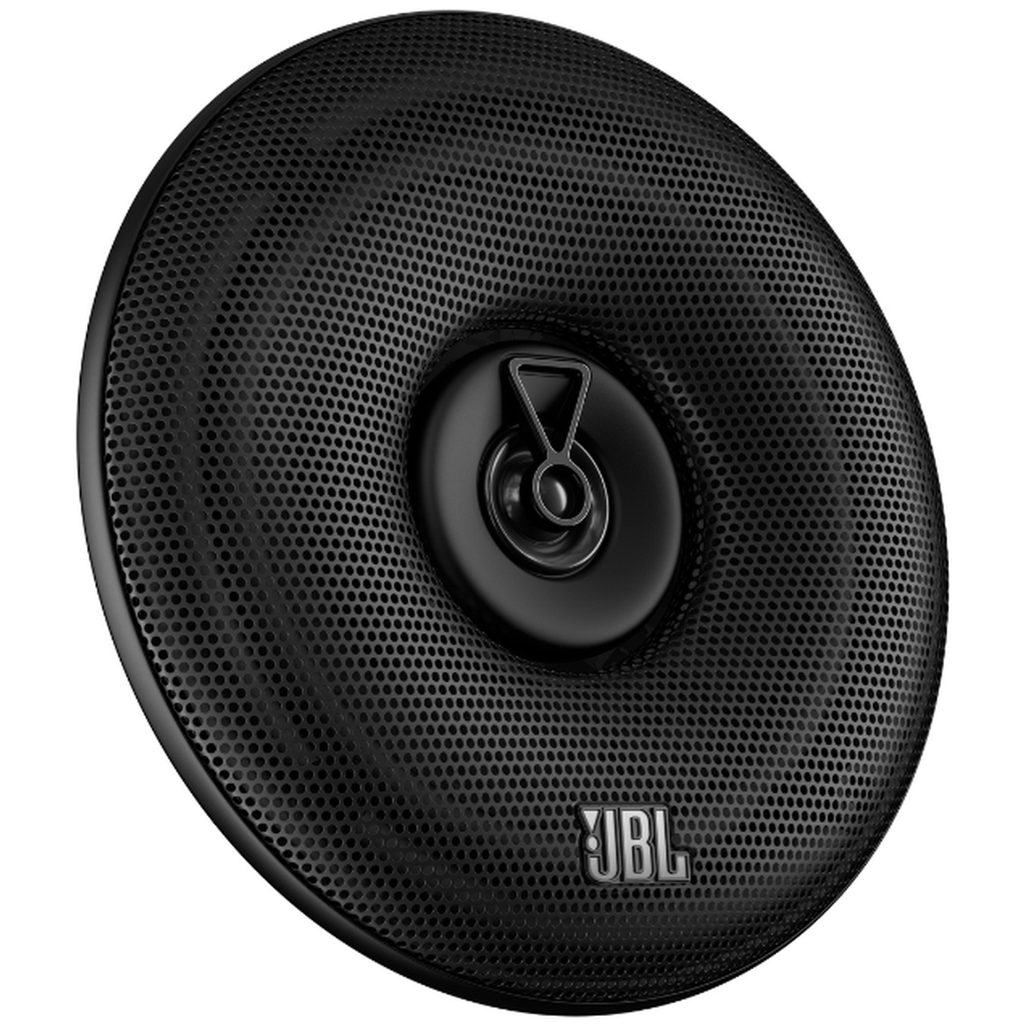 Black round speaker with JBL logo and grille.
