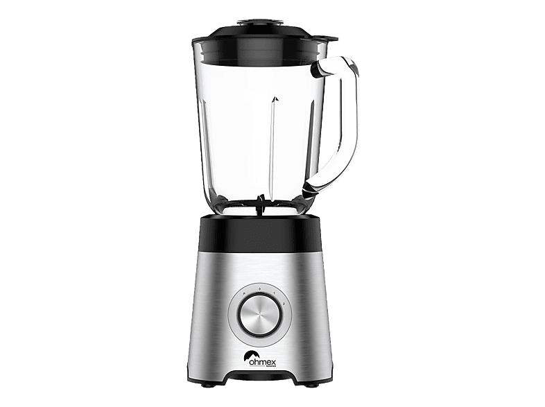 OHMEX BLE-1524 Standmixer Edelstahl (500 W, 1.5 l)
